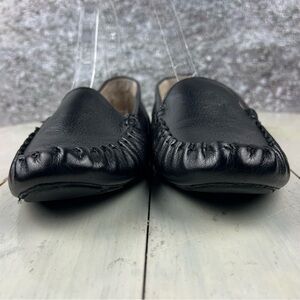 523iobi Cole Haan Black Leather Loafers Slip-Ons 8.5